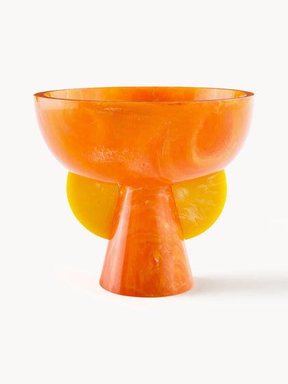 Westwing Bol Decorativo Artesanal En Look Mármol Mustique