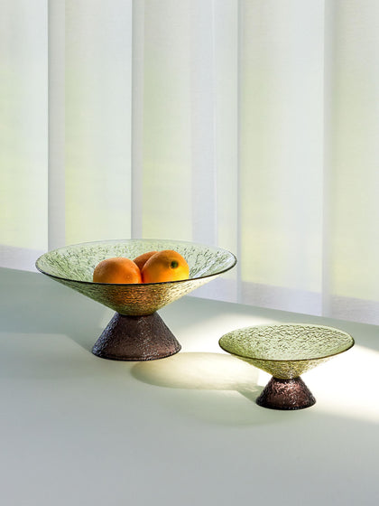 Westwing Bol Decorativo Soplado Con Superficie Texturizada Bonbon