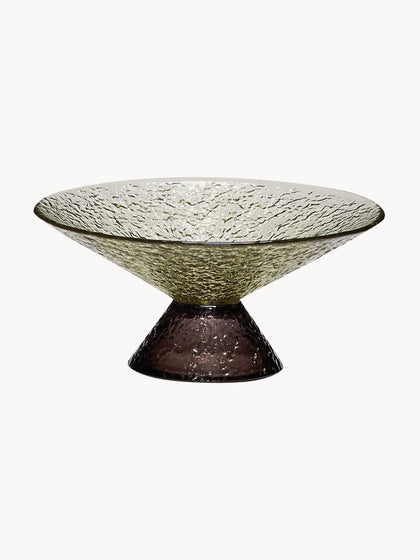 Westwing Bol decorativo soplado con superficie texturizada Bonbon