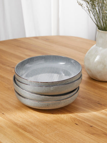 Westwing Boles Artesanales Nordic Sea Ø 22 Cm 4 Uds