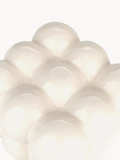 Westwing Caja De Almacenamiento De Porcelana Bubble 15 Cm