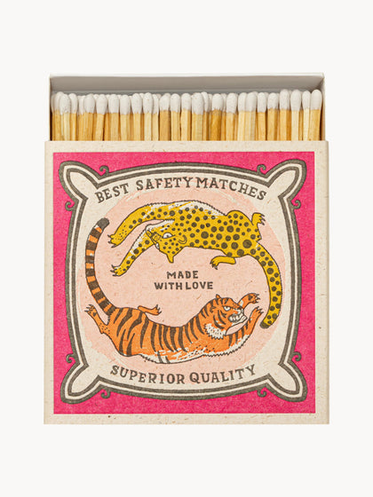 Westwing Caja de cerillas de diseño Chasing Big Cats