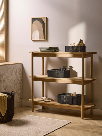 Westwing Cajas De Almacenamiento Artesanales De Cuerda Gabe 3 Uds