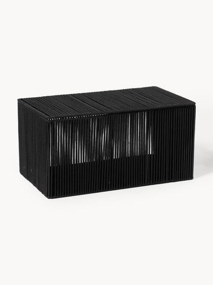 Westwing Cajas De Almacenamiento Artesanales De Cuerda Gabe 2 Uds