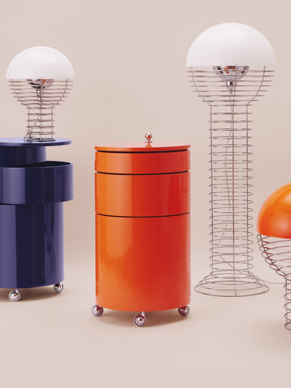 Westwing Cajonera Redonda De Diseño Verner Panton Barboy