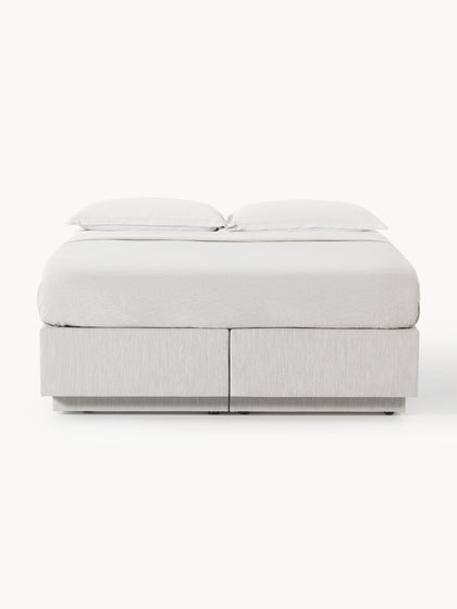 Westwing Cama Continental Con Espacio De Almacenamiento Enya