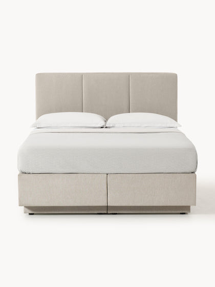 Westwing Cama Continental Con Espacio De Almacenamiento Oberon