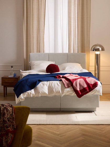 Westwing Cama Continental Con Espacio De Almacenamiento Oberon