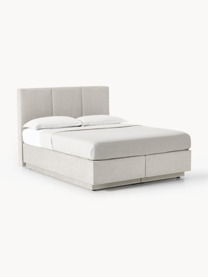 Westwing Cama continental con espacio de almacenamiento Oberon