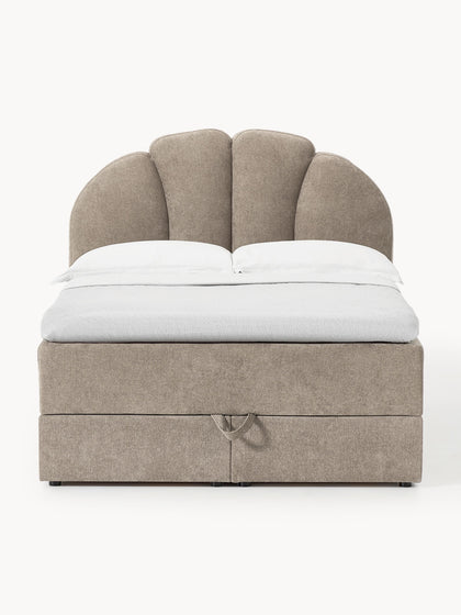 Westwing Cama Continental Con Espacio De Almacenamiento Romia