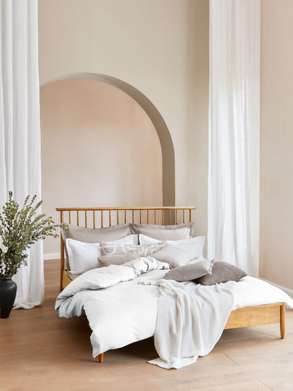 Westwing Cama De Madera De Pino Con Cabecero Windsor