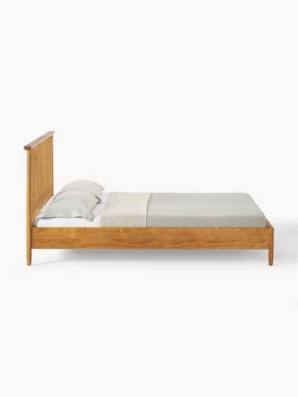 Westwing Cama De Madera De Pino Con Cabecero Windsor