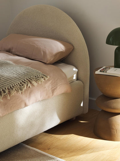 Westwing Cama Individualde Borreguillo Ebba Con Espacio De Almacenamiento