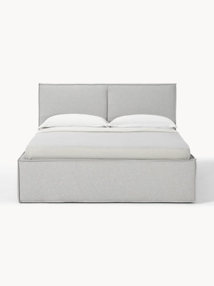 Westwing Cama Tapizada Con Espacio De Almacenamiento Dream