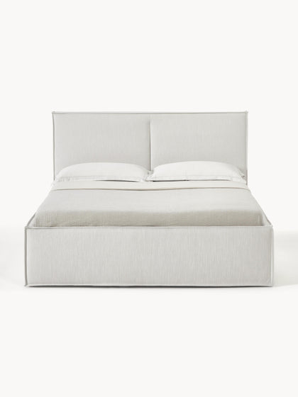 Westwing Cama Tapizada Con Espacio De Almacenamiento Dream