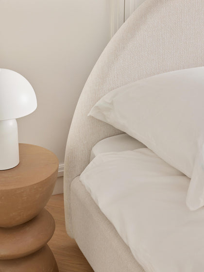 Westwing Cama Tapizada Ebba Con Espacio De Almacenamiento