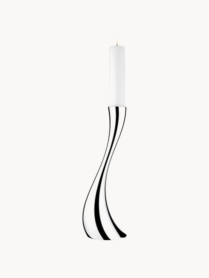 Westwing Candelabro De Acero Inoxidable Con Forma Orgánica Cobra 50 cm