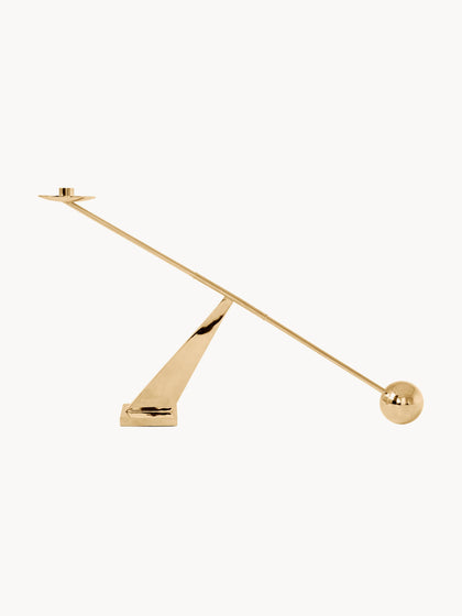 Westwing Candelabro de metal de diseño Interconnect