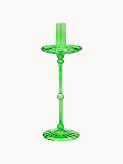 Westwing Candelabro de vidrio de borosilicato soplado Carousel