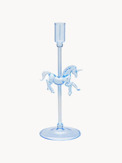 Westwing Candelabro de vidrio de borosilicato soplado Pegasus