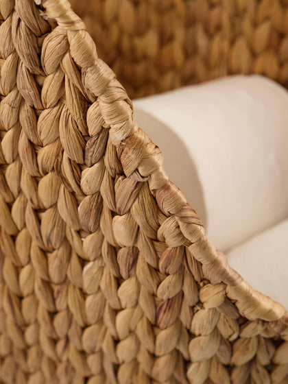 Westwing Cesta Con Portarrollos De Baño Artesanal Pape