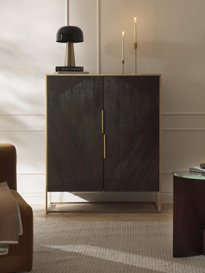 Westwing Chiffonnier De Madera Maciza De Mango Harry