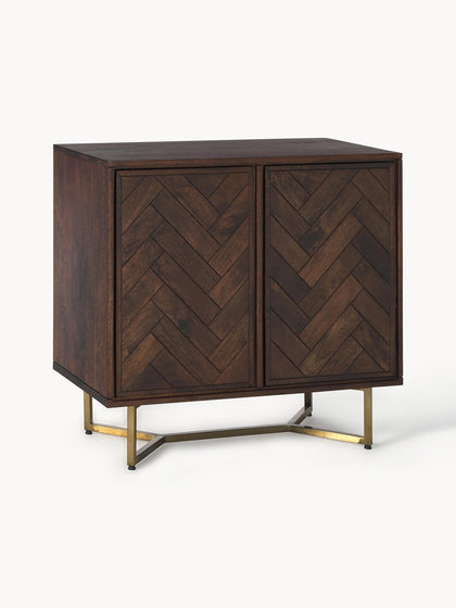 Westwing Chiffonnier de madera maciza de mango Luca