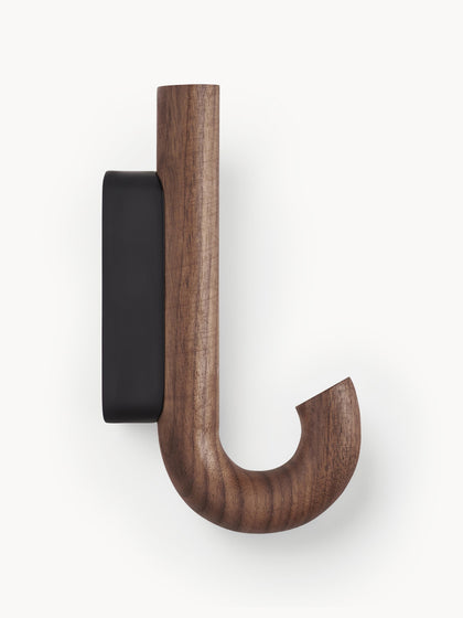 Westwing Colgador de madera de nogal Umbrella tamaños diferentes