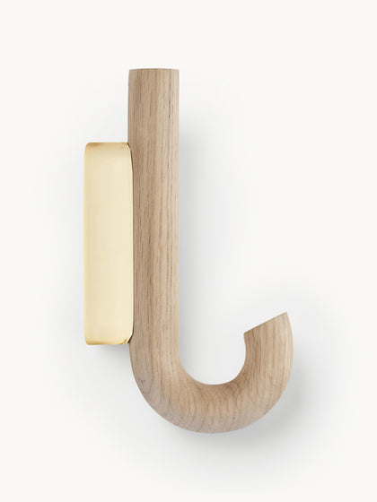 Westwing Colgador de madera de roble Umbrella tamaños diferentes