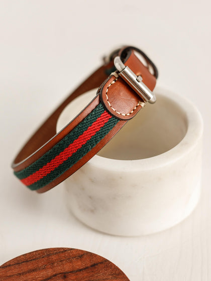Westwing Collar Para Mascotas Artesanal Baseball Tamaños Diferentes