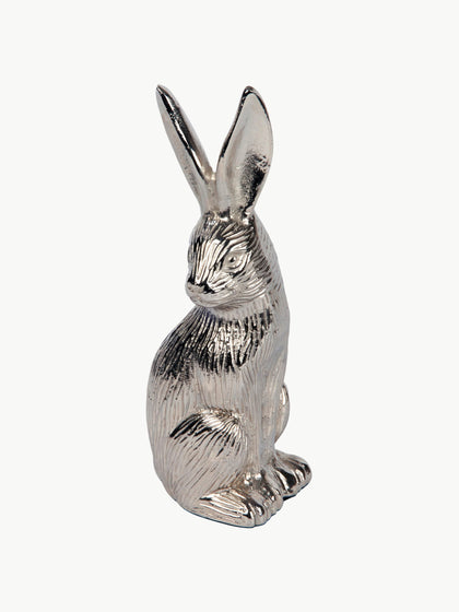 Westwing Conejo decorativo artesanal con efecto envejecido Roger 21 cm