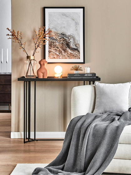 Westwing Consola De Recibidor De Madera De Mango Luca