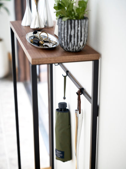 Westwing Consola Estrecha De Metal Con Ganchos Tower