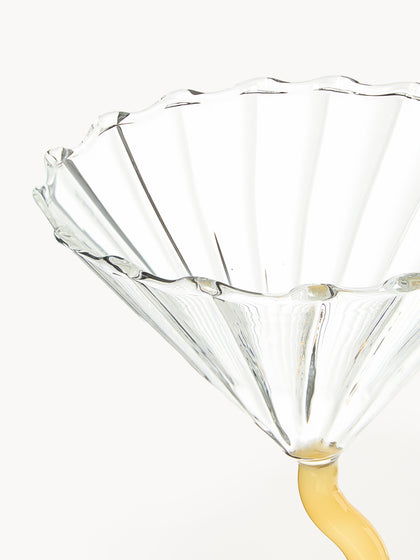 Westwing Copas De Cóctel De Vidrio De Borosilicato Curve 2 Uds