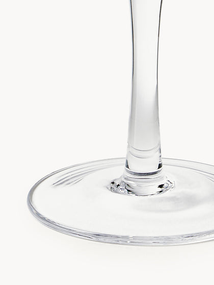 Westwing Copas De Vino Artesanales Con Relieve Y Borde Dorado Minna 4 uds