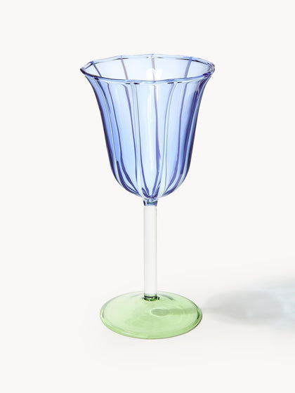 Westwing Copas de vino artesanales de vidrio borosilicato Eve 2 uds