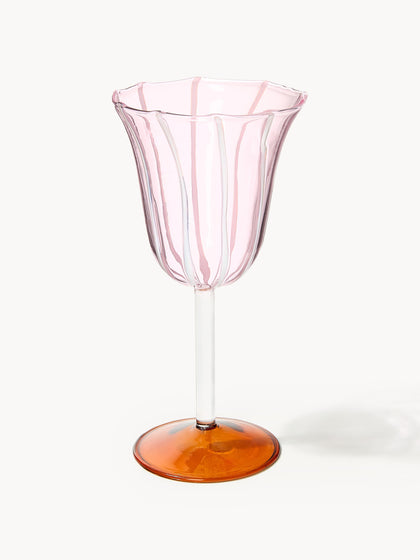 Westwing Copas de vino artesanales de vidrio borosilicato Eve 2 uds