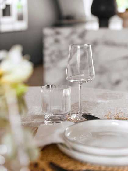 Westwing Copas De Vino Blanco De Cristal En Forma De Cono Power 6 uds