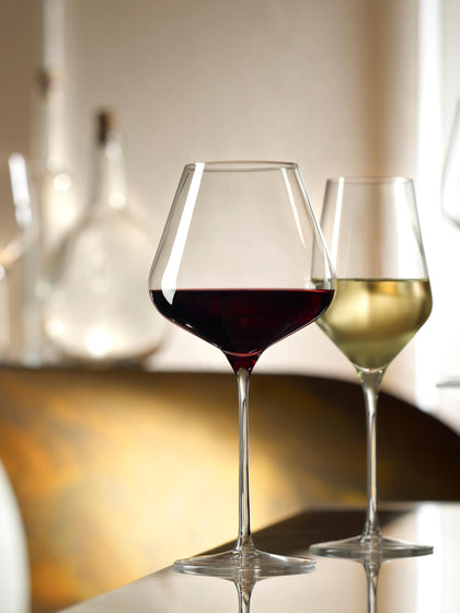 Westwing Copas De Vino Blanco De Cristal Quatrophil 6 uds