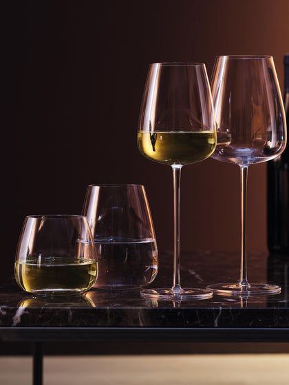 Westwing Copas De Vino Blanco De Vidrio Soplado Artesanalmente Wine Culture 2 uds