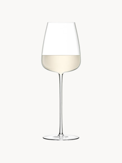 Westwing Copas De Vino Blanco De Vidrio Soplado Artesanalmente Wine Culture 2 uds