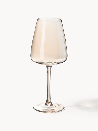 Westwing Copas de vino blanco sopladas Ellery 4 uds