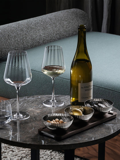 Westwing Copas De Vino Tinto De Cristal Con Relieves Bernadotte 6 Uds