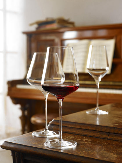Westwing Copas De Vino Tinto De Cristal Quatrophil 6 uds