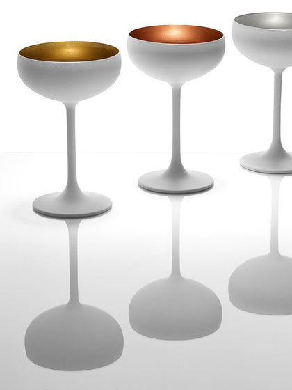 Westwing Copas Pompadour De Champán De Cristal Elements 6 uds