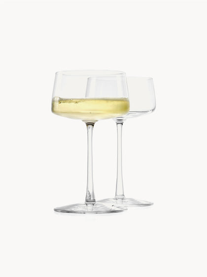 Westwing Copas Pompadour De Champán De Cristal Power 6 uds