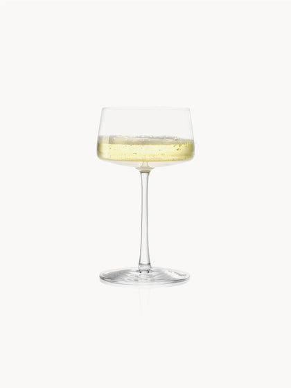 Westwing Copas Pompadour De Champán De Cristal Power 6 uds