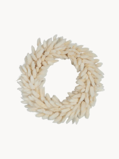 Westwing Corona Decorativa De Colas De Liebre Cilia