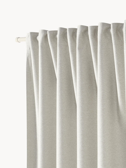 Westwing Cortinas Opacas Con Multibanda Asher 2 uds