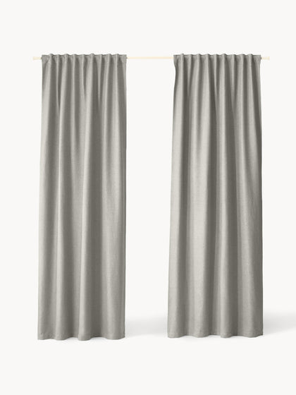 Westwing Cortinas Semiopacas Con Multibanda Jensen 2 uds